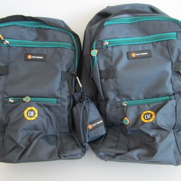 Pair CIE Tour Backpacks,  new, unused  with accesories - Picture 1 of 7